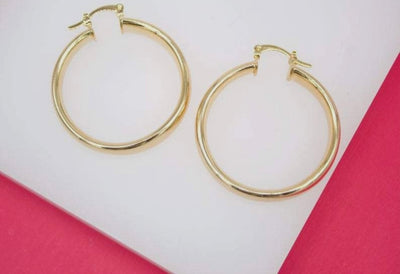 Gold Filled Earrings 6MM
