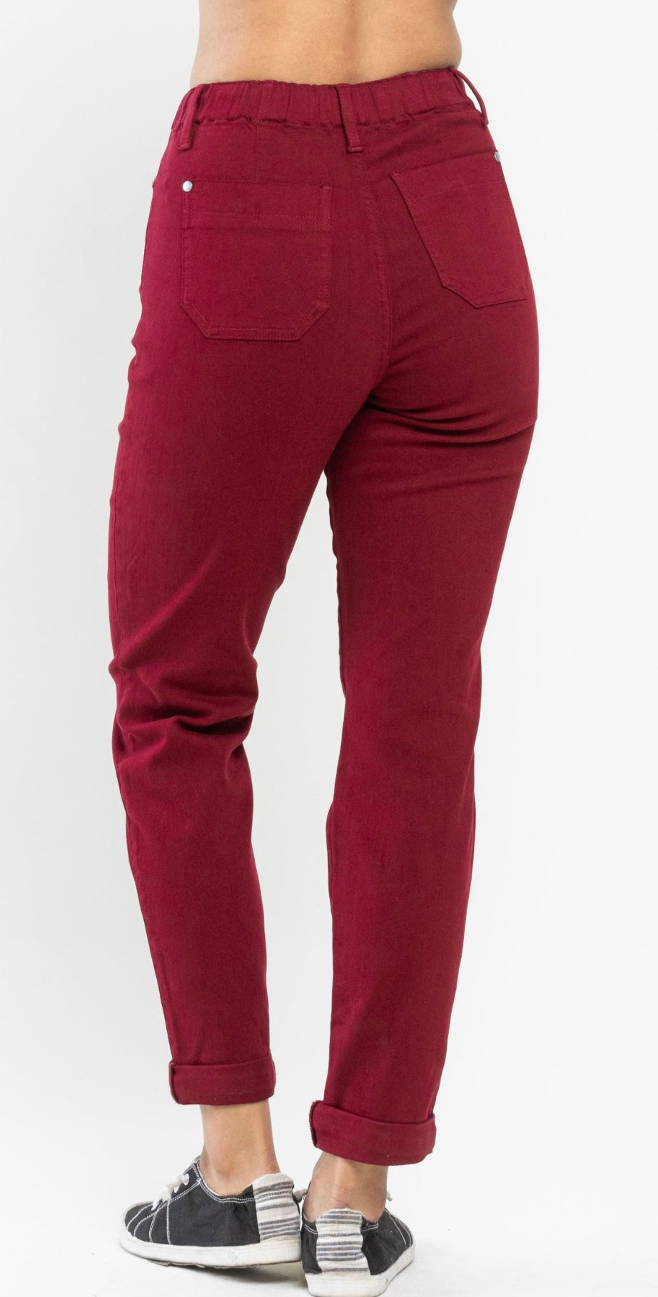 Red hot joggers