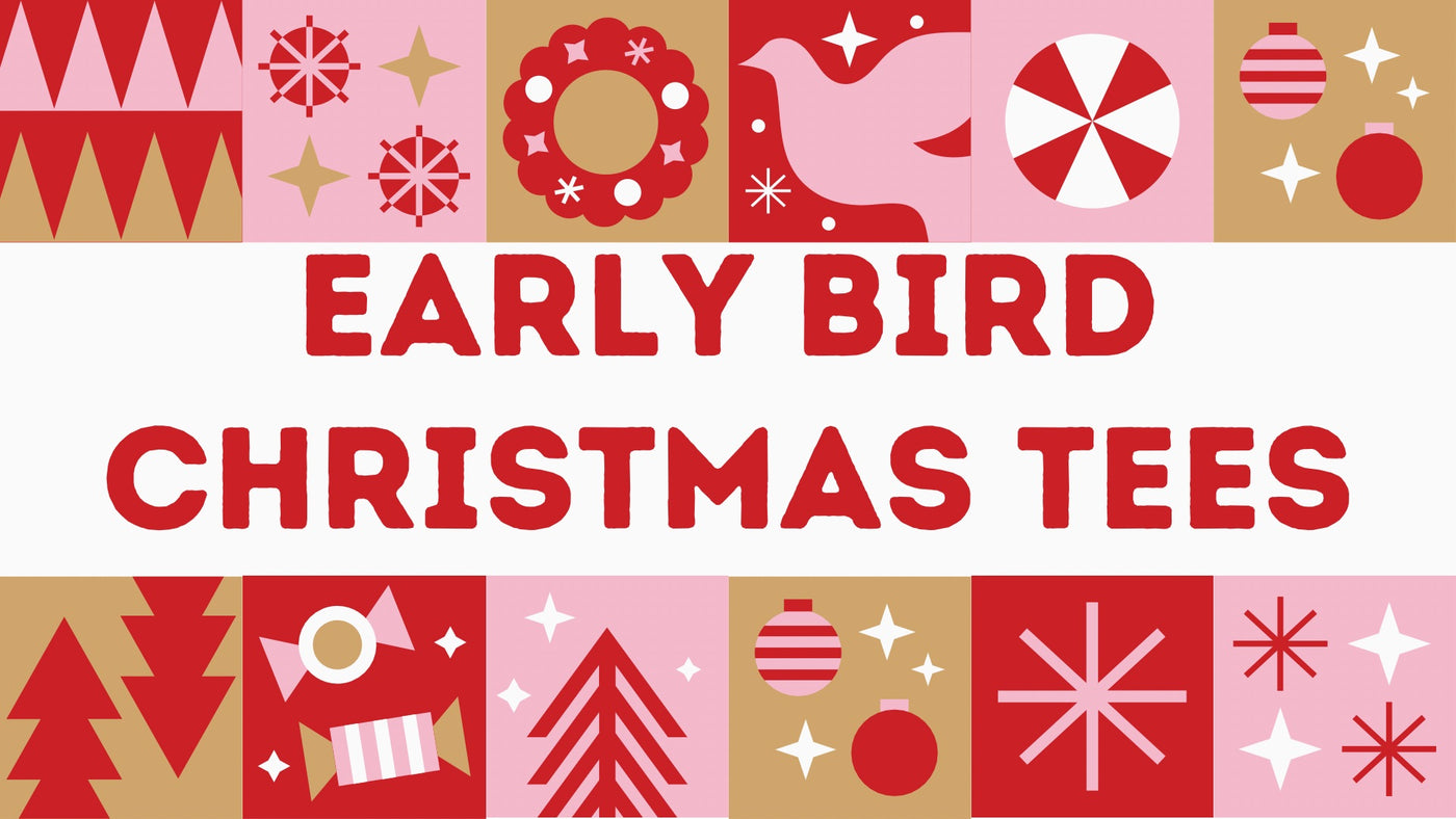 Early Bird Christmas Tees