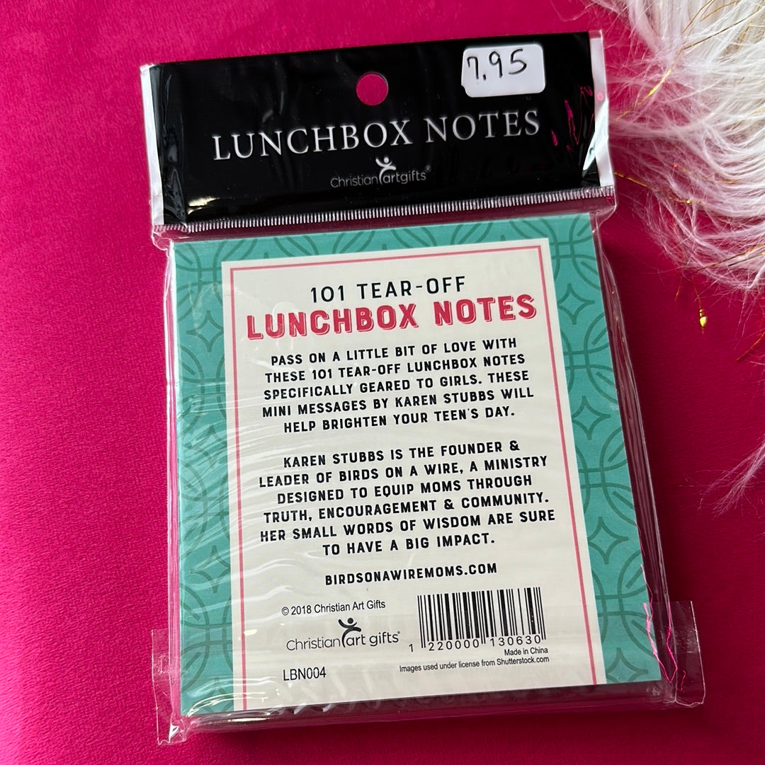 Lunchbox Notes for Girls