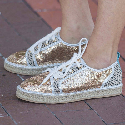 Kylie Glitter Sneakers